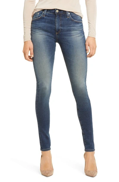 Ag The Farrah High Waist Skinny Jeans In 13 Years Moonlit