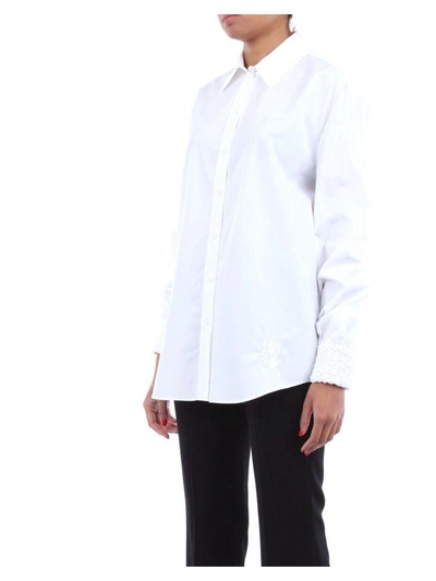 Kenzo Women's White Cotton Shirt