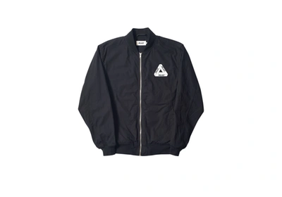 Pre-owned Palace Cripstop Bomber Black/white