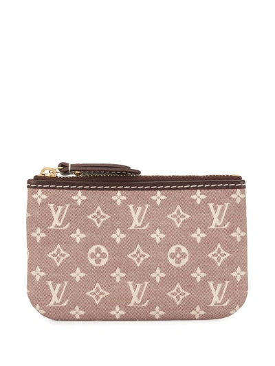 Pre-owned Louis Vuitton 2011  Cles Coin Purse In Brown