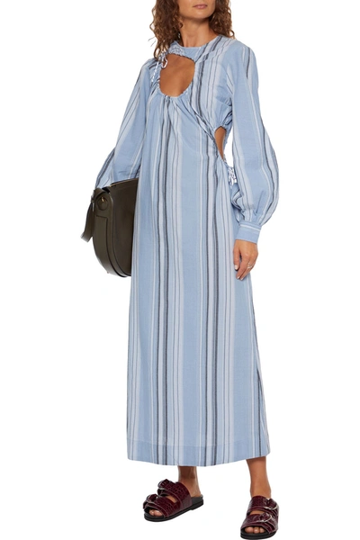 dramatic maxi dress Mae Teal Green Embellished Cape Sleeve Maxi Dress – Frock and Frill
