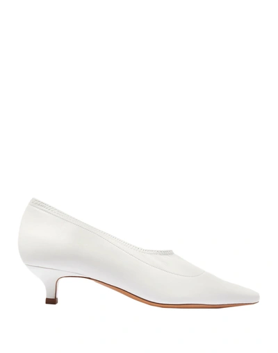 By Far Leather Slingback - Atterley In White
