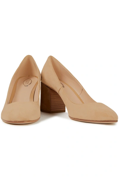 Tod's Suede Pumps In Brown