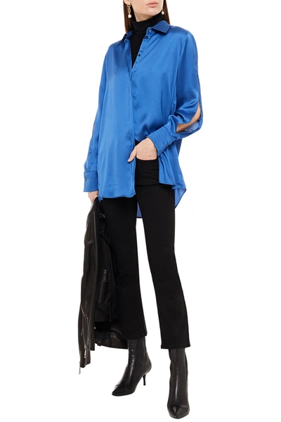 Victoria Beckham High-rise Kick-flare Jeans In Black