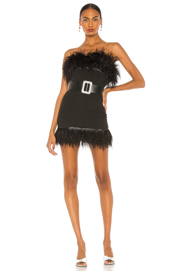 Bronx And Banco Lola Mini Feather Dress ...