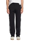 Valentino Logo Trim Track Pants In Black