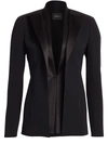 Akris Women's Delaney Double-lapel Jacket In Black