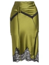 Alexander Wang Women's Foldover Slip Silk Midi Skirt In Serpent