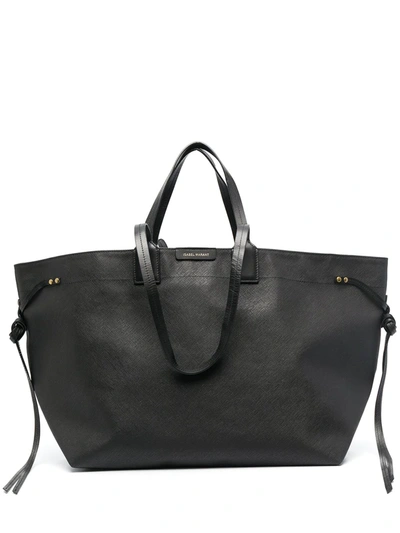 Isabel Marant Wydra Slouchy Tote Bag In Black
