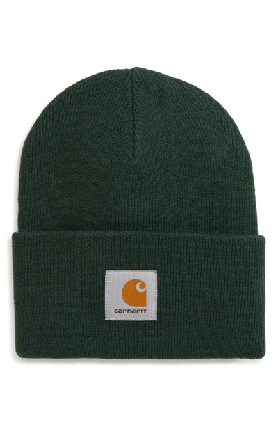 Carhartt Watch Hat In Bottle Green