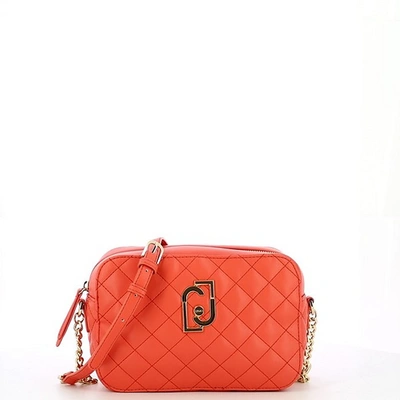 Liu •jo Handbags Red Quilted Camera Bag In Rouge