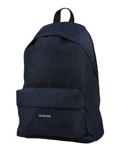 Balenciaga Backpacks & Fanny Packs In Dark Blue