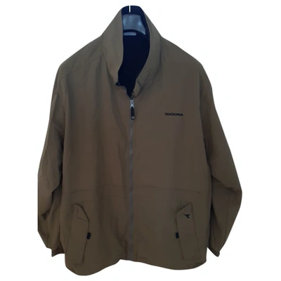 Pre-owned Diadora Jacket In Green