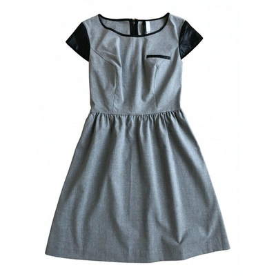 Pre-owned Kensie Mini Dress In Grey