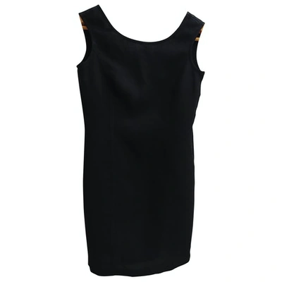 Pre-owned Loewe Black Linen Dress