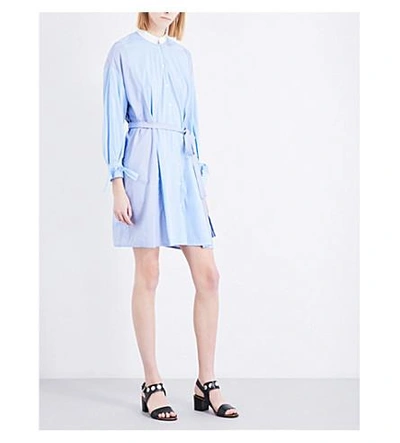 Maje Carty Striped Shirt Dress - 100% Exclusive In Bleu