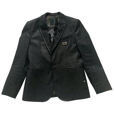 Pre-owned Philipp Plein Jacket In Black