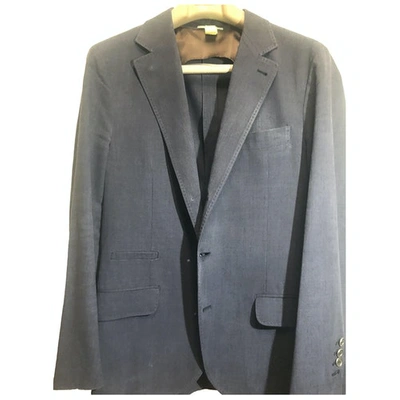 Pre-owned Brunello Cucinelli Vest In Blue