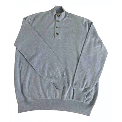 Pre-owned Brunello Cucinelli Cashmere Pull In Grey