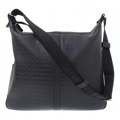 Pre-owned Ferragamo Black Leather Handbag
