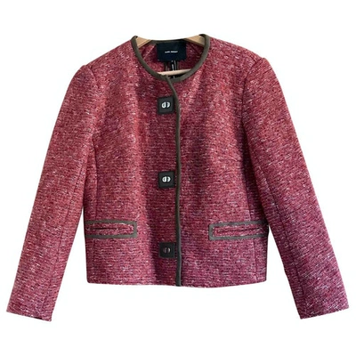 Pre-owned Isabel Marant Burgundy Wool Jacket