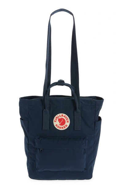 Fjall Raven Kånken Tote Backpack In Navy