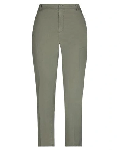 Dondup Pants In Military Green
