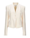 Patrizia Pepe Suit Jackets In Ivory
