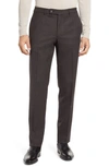 Jack Victor Pablo Marled Dress Pants In Brown