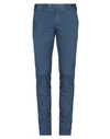 Pt Torino Casual Pants In Slate Blue