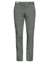 Paoloni Casual Pants In Military Green