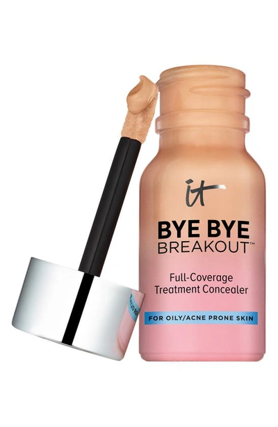 It Cosmetics Bye Bye Breakout Full-coverage Concealer In Medium Tan