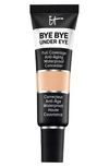 It Cosmetics Bye Bye Under Eye Anti-aging Waterproof Concealer, 0.4 oz In 14.5 Light Buff N