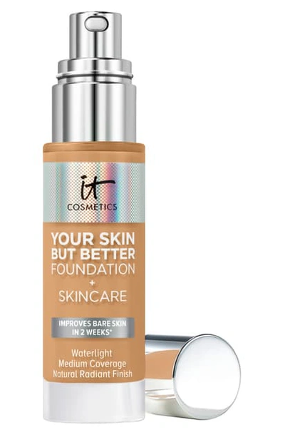 It Cosmetics Your Skin But Better Foundation + Skincare In Medium Warm 35