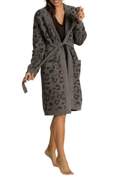 Barefoot Dreamsr Barefoot Dreams Cozychic® Robe In Graphite/ Carbon
