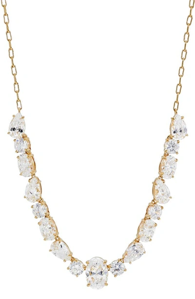Nadri Emilia Cubic Zirconia Necklace, 18 In Gold