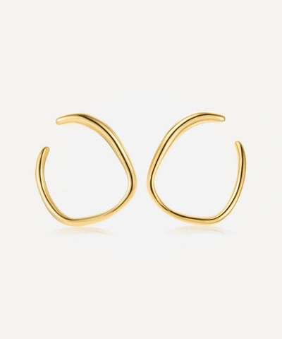 Monica Vinader Gold Plated Vermeil Silver Nura Reef Wrap Earrings