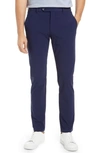 Zanella Active Stretch Flat Front Pants In Blue
