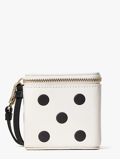 Kate Spade Roll 3d Dice Wristlet In Parchment | ModeSens
