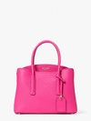 Kate Spade Margaux Medium Satchel In Shocking Magenta