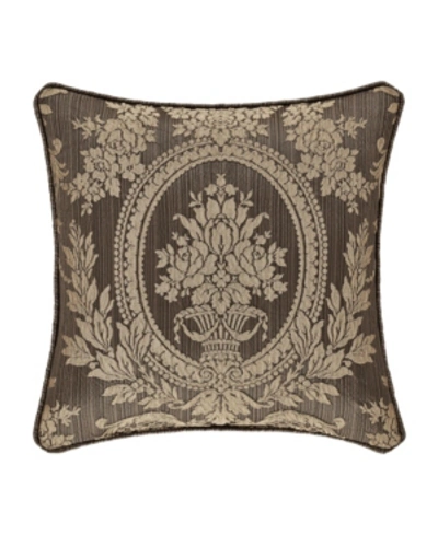 J Queen New York Neapolitan Decorative Pillow, 18" X 18" In Mink