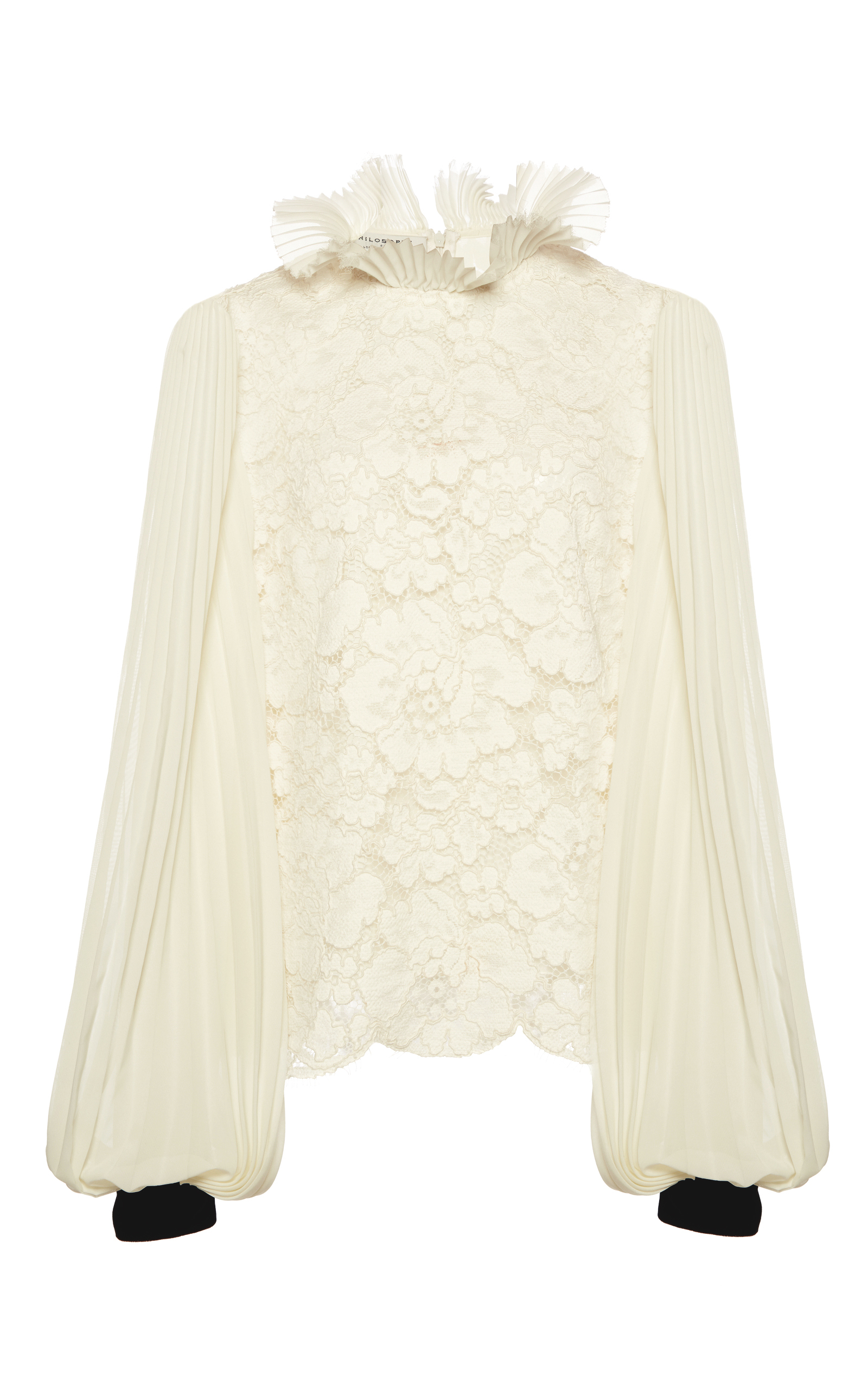 Philosophy Di Lorenzo Serafini Lace Top In White | ModeSens