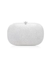 Jeffrey Levinson Elina Plus Cracked Clutch In White