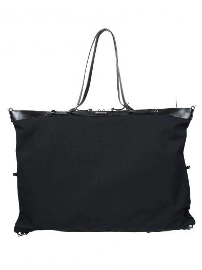 Saint Laurent Id Convertible Shoulder Bag In Black