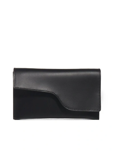 Atp Atelier Ulignano Leather Bag In Black