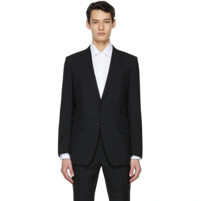Tom Ford Black Wool O'connor Blazer In Q22r12 Blk