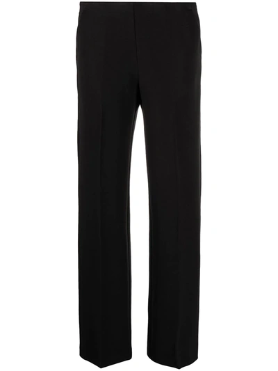 Altea High-waist Wide-leg Trousers In Black