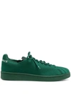 Adidas Originals By Pharrell Williams Adidas By Pharrell Williams Superstar Primeknit Sneakers In Green