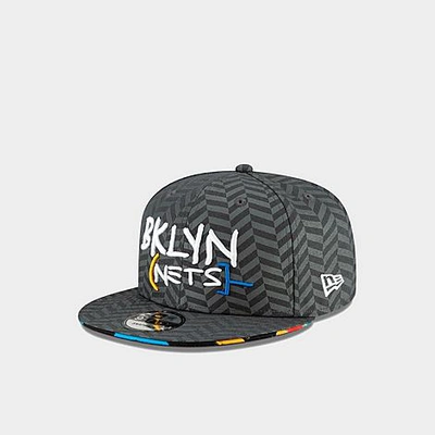 New Era Brooklyn Nets 2020 City Series 9fifty Cap In Grey