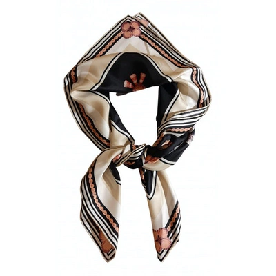 Pre-owned Coccinelle Silk Neckerchief In Other